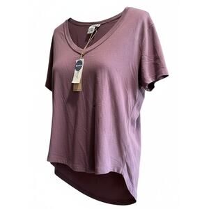 NWT | White Crow Organic T-Shirt | Deep Cola | Women's M